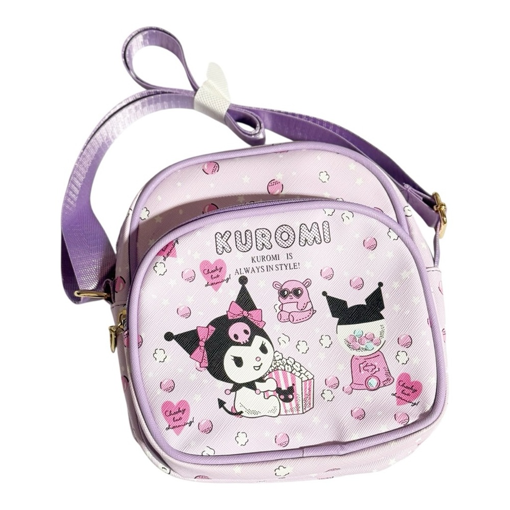 Kuromi Purple Crossbody Bag